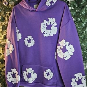 Denim Tears Hoodie Purple